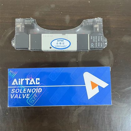 4V130E-M5 AC 220V AIRTEC 4V130 pneimatiskais solenoīda vārsts